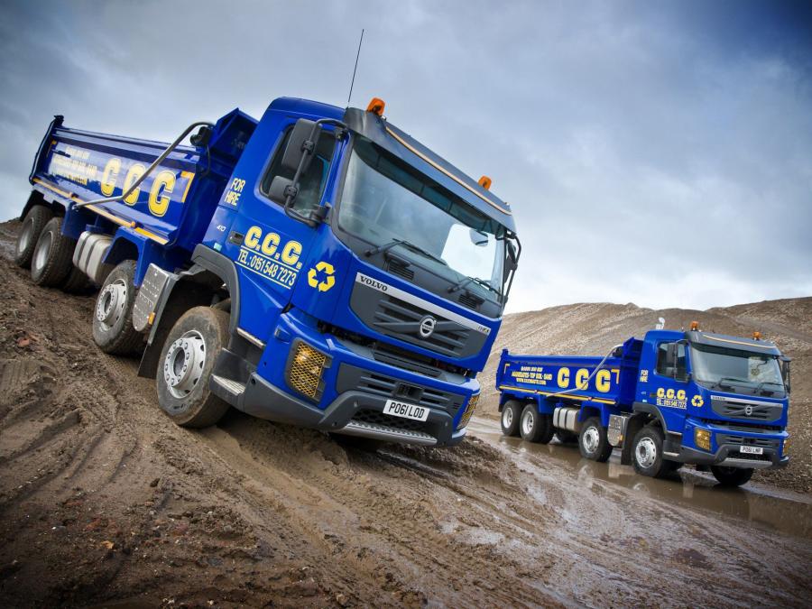  Volvo FMX 8x4 2010 года  (UK) (фото 14 из 14)